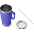 thumbnail image 4 of YETI Rambler 25 oz Straw Mug, Vacuum Insulated, Stainless Steel, Ultramarine Violet, 4 of 8