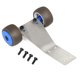 thumbnail image 5 of RC Car Stainless Steel Head Wheel Kit for ARRMA 1/18 Blue, 5 of 5