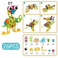 thumbnail image 6 of Contixo Educational Building Blocks for Toddlers, 3D STEM Construction Kids Toy Set with Guide, 223-Piece, 6 of 8