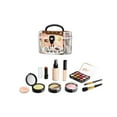 thumbnail image 3 of Kids Pretend Makeup Toy Set, Non-Toxic Fake Cosmetic Play Kit with Eyeshadow Blush Lipstick Brushes Storage Case, Simulation Beauty Styling Playset for Girls Birthday Party Dress Up Gifts, 3 of 6