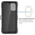 thumbnail image 3 of eBizWare Moto G Power 5G 2024 Case, with [Built-in Screen Protector] and Belt Clip Holster, Shockproof Heavy Duty Protective Kickstand Phone Case Cover for Motorola Moto G Power 5G 2024 - Black, 3 of 9
