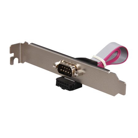 UPC: 0065030827287 | StarTech.com PLATE9M16 9 Pin Serial Male to 10 Pin Motherboard Header Slot Plate Adapter