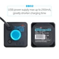 thumbnail image 5 of Joernso TrustFire EB02/EB03 Bike Waterproof 8.4V 18650 Battery USB Power Bank Case Box, 5 of 7