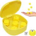 thumbnail image 1 of Fiudx Juego de Piedras con Peso, Juego de Precisión de Hierro, Mejora La Coordinación Ojo-Mano, Estuche Portátil, Noche de Juegos En Familia, Entretenimiento para Viajes Por Carretera, 1 of 5