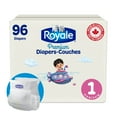 thumbnail image 1 of Royale Premium Diapers, Super, Disposable Baby Diapers, 1 of 8