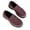 Purple, variant on Women's Platform Shoes Round Toe Low Heel Chunky Sole Slip-On Business Flats for Work Walking