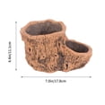 thumbnail image 2 of TEHAUX 1Pcs Creative Small Cement Flowerpot for Flower Decoration in Office, 2 of 6