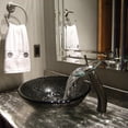 thumbnail image 4 of Novatto GF-001ORB-C Falls Bathroom Vessel Faucet, Oil-Rubbed Bronze with Clear Glass Disc, 4 of 4