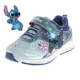 thumbnail image 1 of Zapatillas sin cordones para niños Disney Lilo & Stitch con luces LED azules, 1 of 9