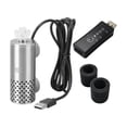 thumbnail image 2 of 1 Pieza Removedor de Película de Aceite para Acuarios Eléctrico Portátil Compacto con Succión USB Filtración Eficiente en Acero Inoxidable Adecuado, 2 of 9