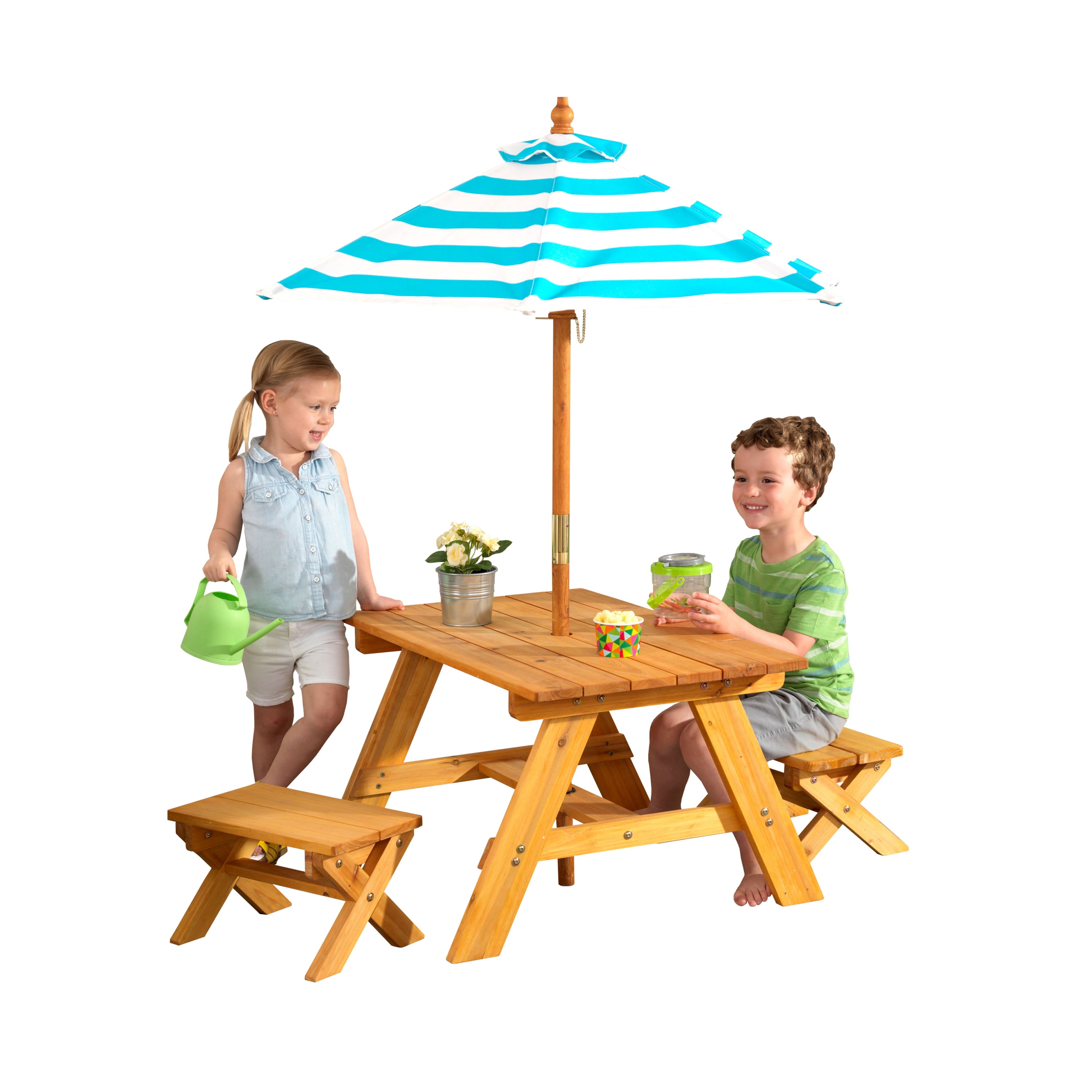 Kidkraft Outdoor Wooden Table Bench, Kidkraft Outdoor Picnic Table