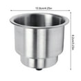 thumbnail image 4 of Greeniant 4 Uds. De portavasos de acero inoxidable, portavasos automotrices impermeables anticorrosión para vehículos, soporte para botellas Deportes acuáticos, 4 of 6