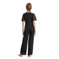 thumbnail image 2 of iiniim Combinaison pour Filles Col Rond Perlé une Pièce Combinaisons Été Décontracté Pantalon Grand Noir 12, 2 of 7