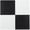 Black/White-Patterned look, variant on Nexus Self Adhesive 12-inch Vinyl Floor Tiles 20 - 12" X Brick Pavers Pattern Peel & Stick Diy Flooring For Kitchen Dining Room Bedrooms Bathrooms By Home Decor