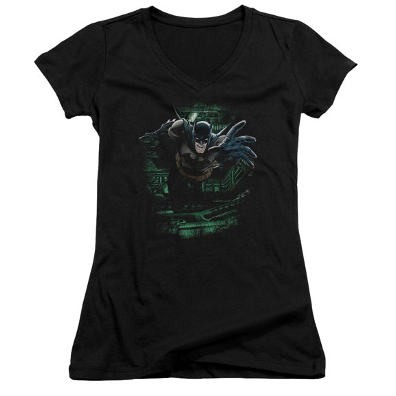 Batman Surprise Junior Women's T-Shirt V-Neck Black