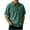 Green, variant on LODIENY Mens Polo Shirts Quarter Zip Shirts Vintage Casual Classic Lightweight Short Sleeve Golf Collared T-Shirt Tops with Pocket Green XL
