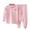 Pink.1, variant on Cethrio Girls Casual Pajama Sets, Soft Pullover Long Sleeve 2 Piece Girls' Sleepwear Pink Size 14-16 T