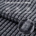 thumbnail image 4 of 1pc Stretch Soft Sofa Cover for Universal Sofa in Living Room (Grey, Queen Size), 4 of 6
