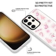 thumbnail image 3 of 2 Packs Christmas Transparent Print Phone Case for Samsung Galaxy A13 5G 6.5", Aesthetics Pattern Design Soft Silicone Xmas Cases, Shockproof Bumper Protector Camera Girls Cover, Candy Cane A, 3 of 5