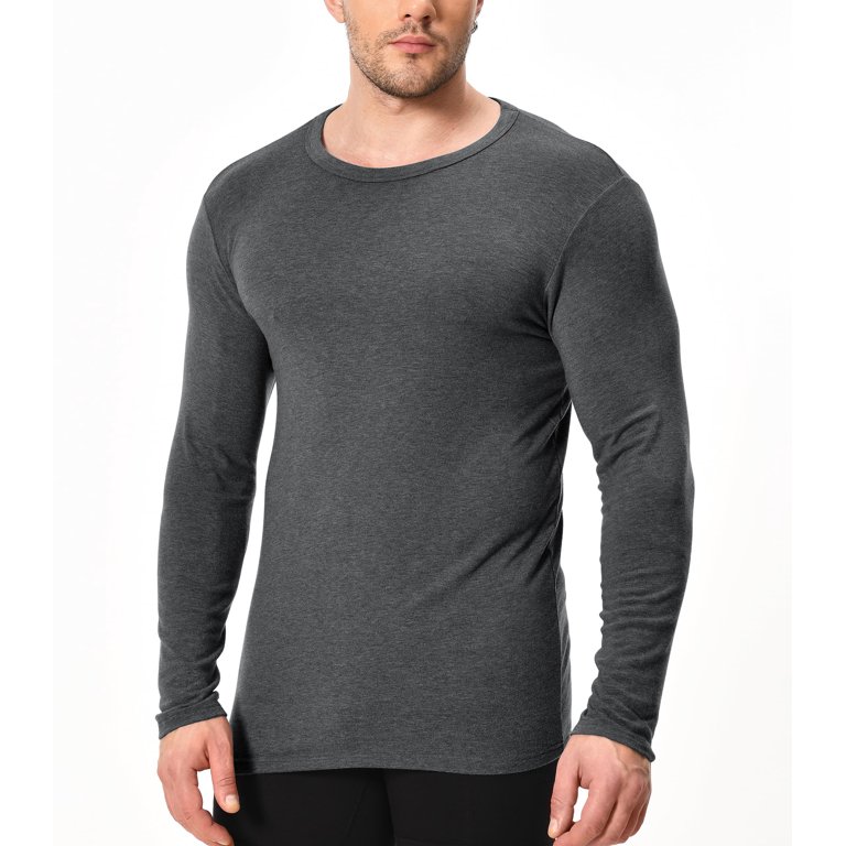 Gents Bliss Men's Fleece-Lined Thermal Tops 2-Pack photo 2