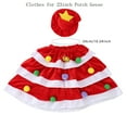 thumbnail image 3 of Christmas Porch Goose Outfit for 23 Inch Lawn Goose - Festive Christmas Tree Costume with Bells & Ornaments for Outdoor Yard Garden Decoration, 3 of 8