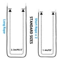 thumbnail image 3 of 4 cordones de repuesto para sillas de 1,4 m y 2,2 m, cuerdas elásticas para tumbonas. Negro, 3 of 8