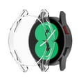thumbnail image 1 of Smartwatch Clear TPU Full Wrap Electroplated Edges Seamless Fit Scratch Cover, 1 of 5