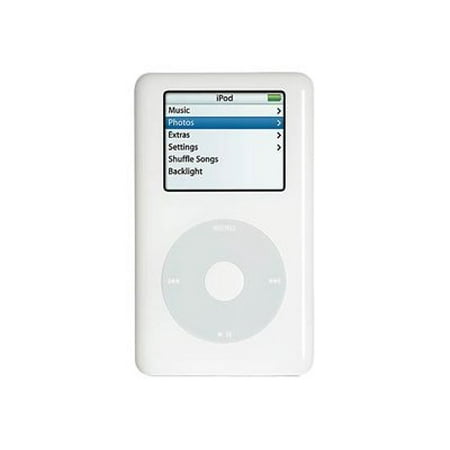 Apple iPod from HP mp7001 - 4th generation - digital player - HDD 30 GB - white