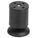 thumbnail image 3 of 4 Uds ajustable espesar muebles de acero inoxidable gabinete mesa sofá pierna almohadilla de pie accesorio negro, 3 of 11