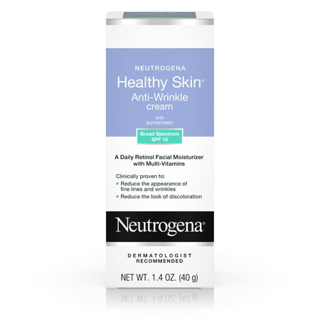 Neutrogena Healthy Skin Retinol & Anti Wrinkle Face Cream with SPF 15, 1.4 (Best Anti Wrinkle Cream With Retinol)