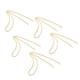 thumbnail image 2 of Cadena De Bordillo De Aluminio, Cadenas De Bordillo Con Hebilla De Cabeza Recta Para La Fabricación De Joyas De Bricolaje ANGGREK Oro, 2 of 8