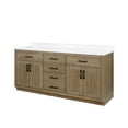 thumbnail image 4 of Ove Decors Bailey 72 W x 22" D Freestanding Bathroom Vanity with Double Sink, Driftwood Oak, 4 of 14