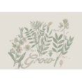 thumbnail image 2 of Grow Inspirational Vintage Botanicals Adult Sand Long Sleeve Hoodie-Medium, 2 of 6