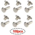 thumbnail image 2 of Paquete de 100 tornillos de conexión M4 tornillos de montaje de muebles tornillos de montaje tornillos de conexión con tornillos de conector de perno TUNC Sencillez, 2 of 5