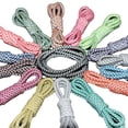 thumbnail image 3 of Lacets de Chaussures Réfléchissants Décoratifs Unisexes Remplacement Lacets Ronds, 3 of 10