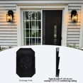 thumbnail image 3 of tredstone Outdoor Mount Kit Sturdy Light Block Installation 8141DBL Outdoor Mounting Plate Kit For Textured ding Block black, 3 of 6