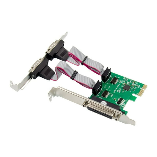 PCIE Serial Parallel Control Card AX99100 RS232 Serial Port Extension