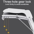 thumbnail image 7 of Sportteer Snake Grabber Tool Reptile Handling Tool Stainless Steel Snake Grabber Tool 3 Section Foldable Rattlesnake Reptile Tong, 7 of 7