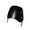 Black, variant on 5"-7" Round Motorcycle Headlight Fairing Windscreen Windshield Universal Custom