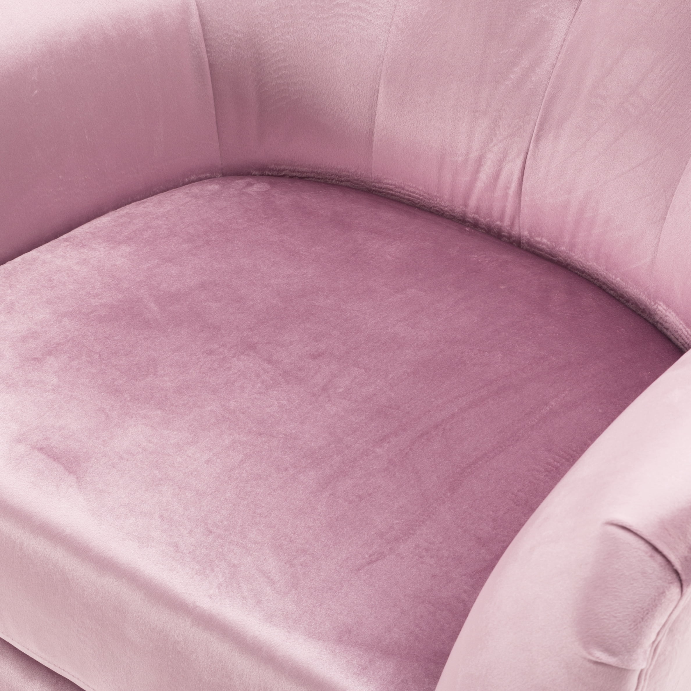 Gewnee 32.68"Velvet Accent Chair,Modern Tufted Armchair with Ergonomic Back,Comfortable Chair for Living Room,Bedroom or Office.Pink