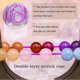 thumbnail image 2 of Natural Gemstone Bracelet 7.5 In Stretch Gems Stones 8mm (0.31") Round | Beads Healing Crystals Quartz | Chakra Bracelet | Y2K | Bracelets for Women M, 2 of 4