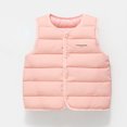 thumbnail image 2 of JAJAHO Baby Boys Girls Puffer Vest Toddler Winter Lightweight Sleeveless Button Up Quilted Jacket 6M-6Y, 2 of 4