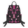 thumbnail image 2 of Balery Breast Cancer Lightweight Backpack for Men and Women - Durable and Water-Resistant, Ideal for School, Work, Travel, and Everyday Use, 2 of 9