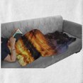 thumbnail image 6 of Landscape Soft Flannel Fleece Blanket, Usa Missouri Kansas City Scenery of a Sunset Lake Nature Camping Themed Art Photo, Cozy Plush for Indoor and Outdoor Use, 50" x 70", Multicolor, by Ambesonne, 6 of 6
