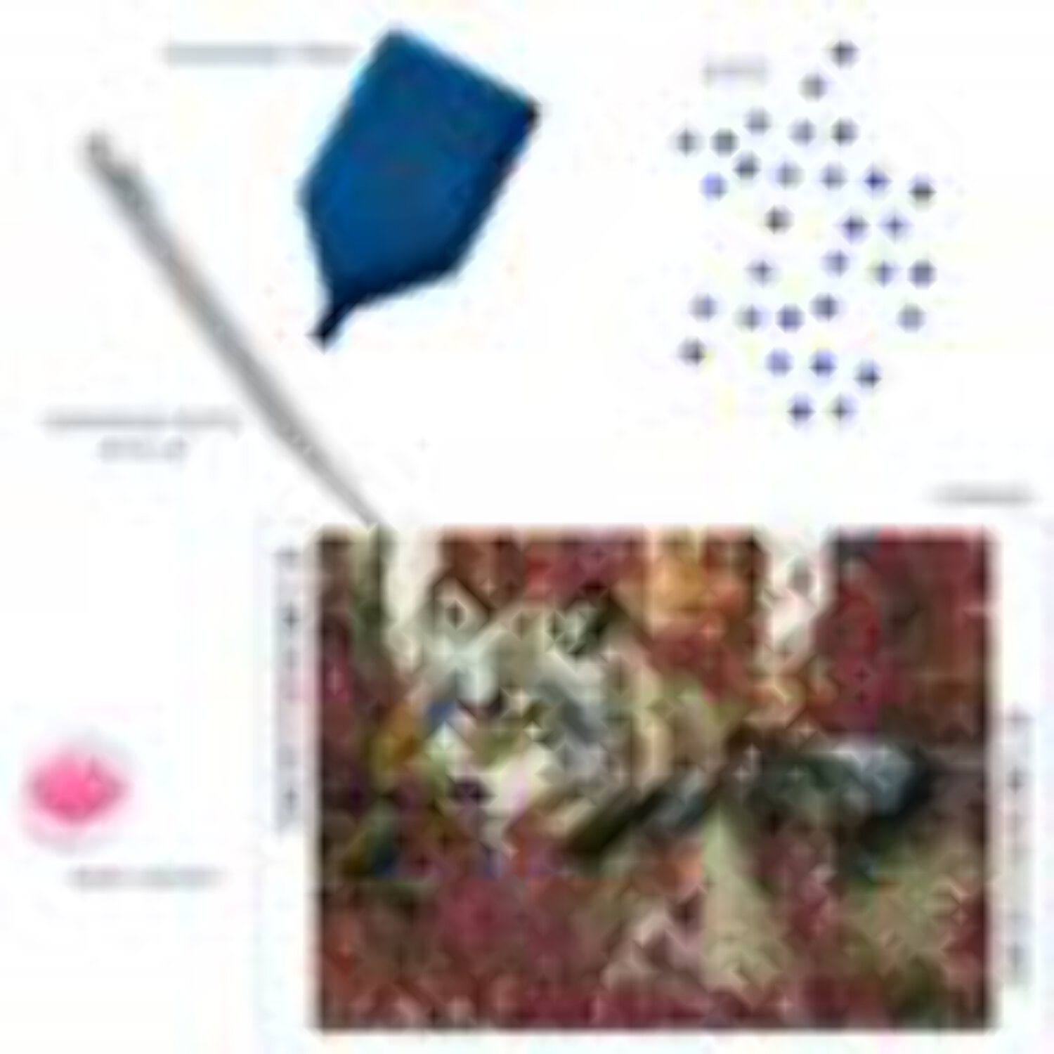 Diamond Dotz Autumn Wolf Diamond Painting Kits for Adults - Diamond Art Kits a Relaxing Creative Craft Kit with Dotz Gems 16.5x22.4
