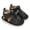 Black, variant on adviicd Soft Sole Baby Shoes Baby Sandals Girl 6-12 Months Baby Girls Boys Sandals 0-24 Months Toddler Summer Baby Shoes Non-Slip Rubber Sole, Walking Shoes Black 4