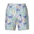 thumbnail image 5 of Rocae Colorful Butterfly for Men's Swim Trunks Quick Dry With Two Side Pockets and One Lined Patch Pocket3X-Large, 5 of 9