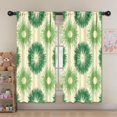 thumbnail image 5 of Blackout Kids Curtains,Green Tie Dye Childrens Insulated Curtains Set Of 2,Bedroom Essentials,Toddler Room Decor 52"x63", 5 of 5