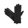 thumbnail image 5 of Isotoner Women's Everyday Spandex Gloves with Fleece Lining, Black, L/XL, 5 of 7