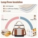 thumbnail image 4 of Bolsa enfriadora de leche materna Mancro con doble capa aislante 22x18x28 cm, 4 of 9